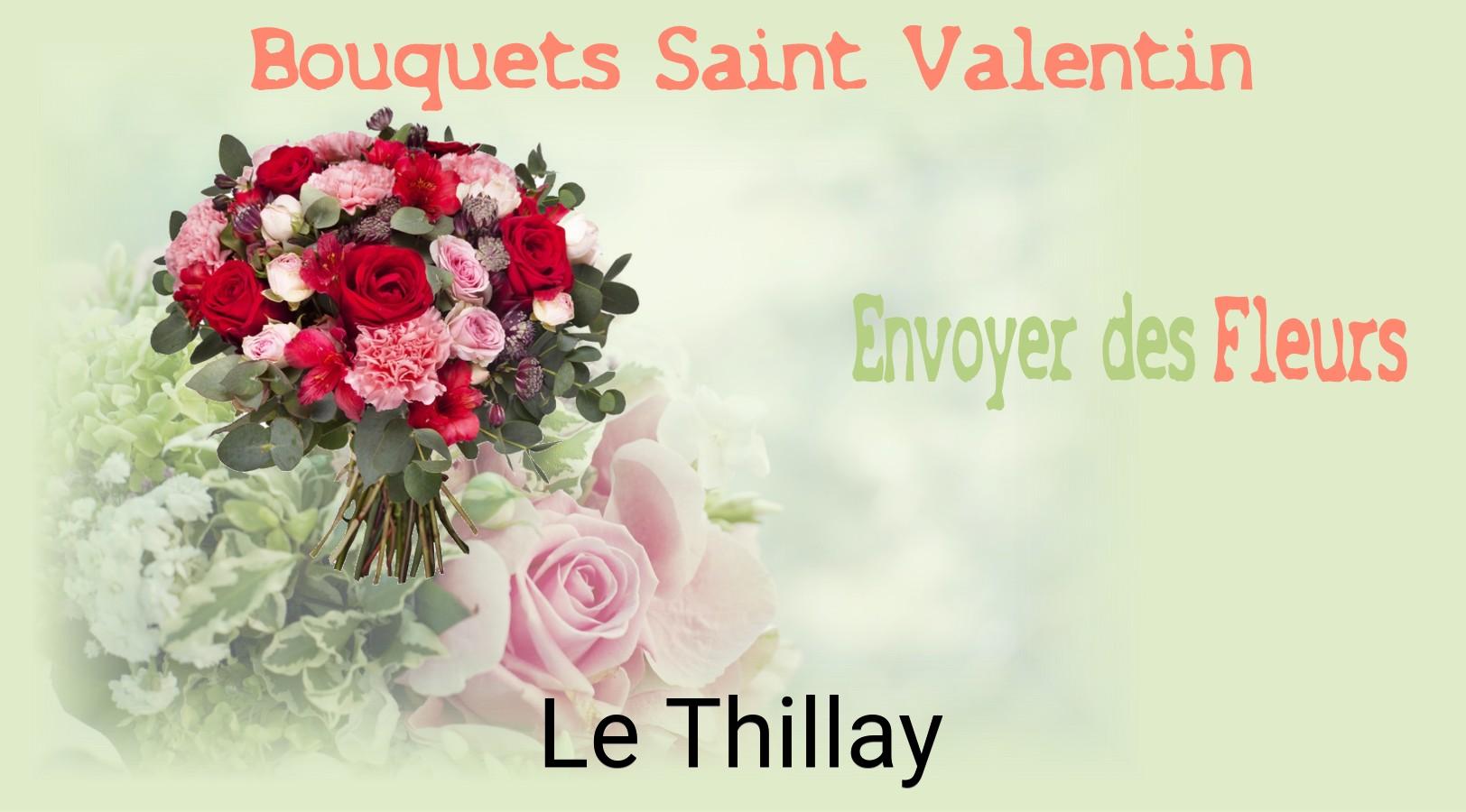 Roses de Saint-Valentin livrées à Le Thillay